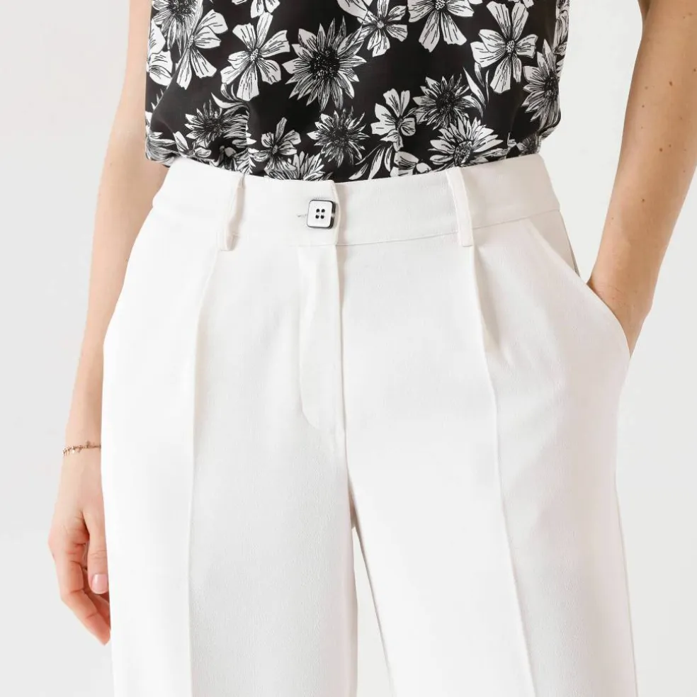 Pantalon large fluide