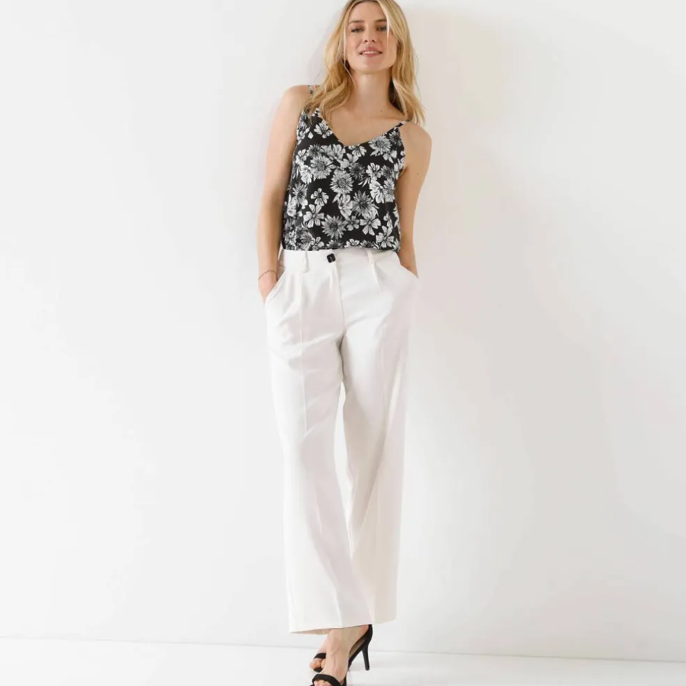 Pantalon large fluide