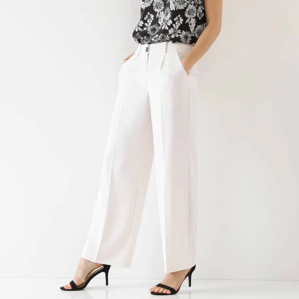 Pantalon large fluide