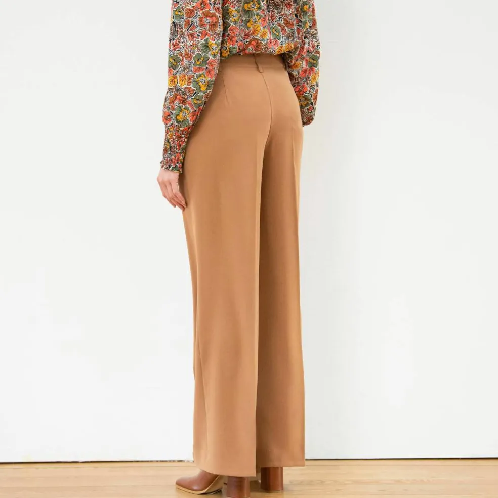 Pantalon large fluide