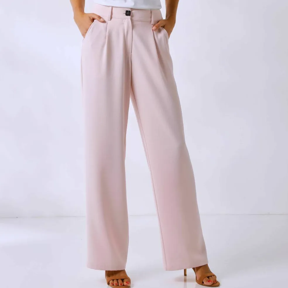 Pantalon large fluide