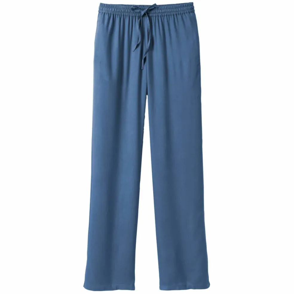 Pantalon large fluide uni
