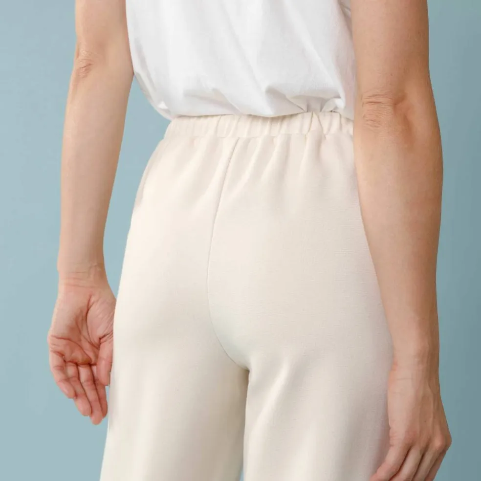 Pantalon large spécial Petites en maille fluide