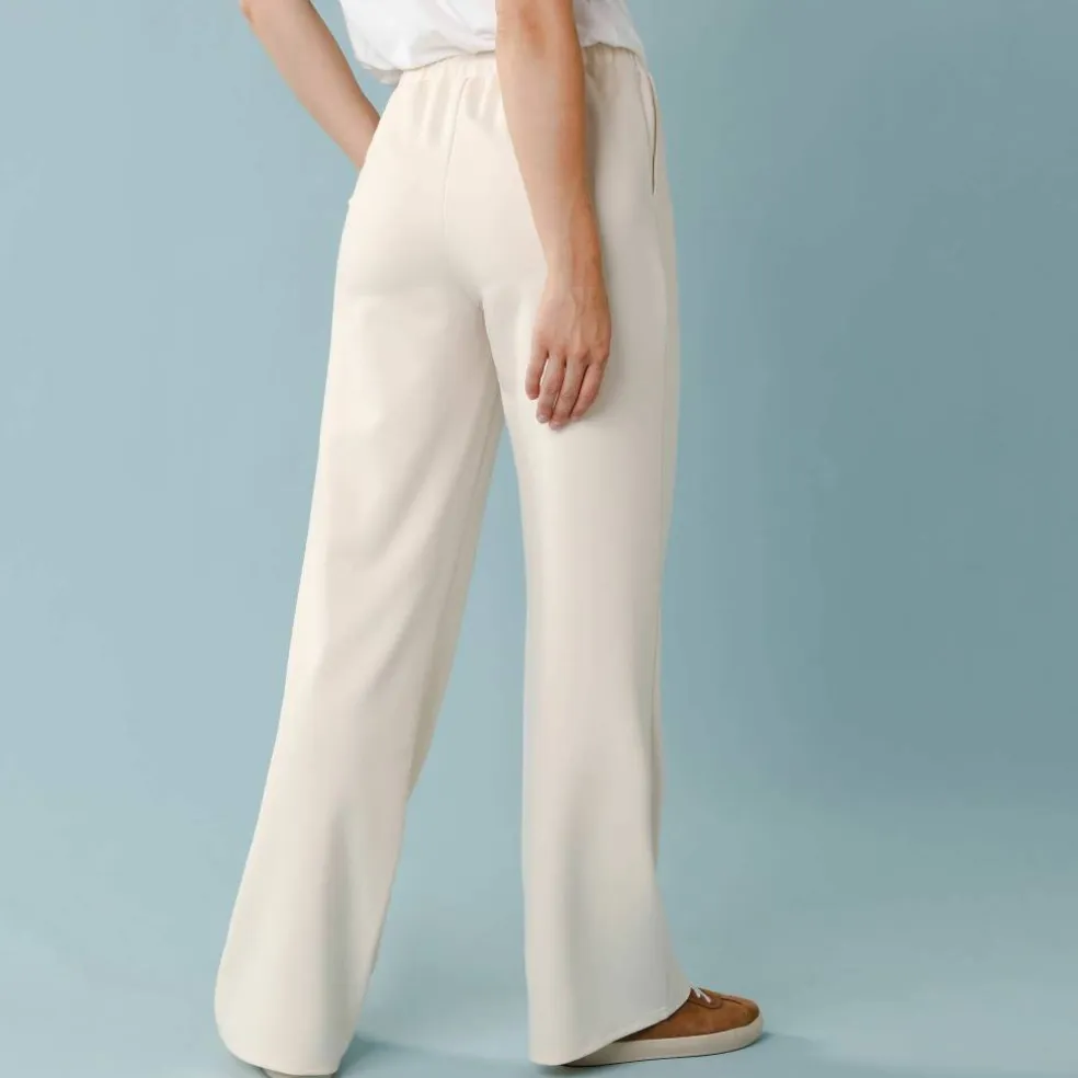 Pantalon large spécial Petites en maille fluide