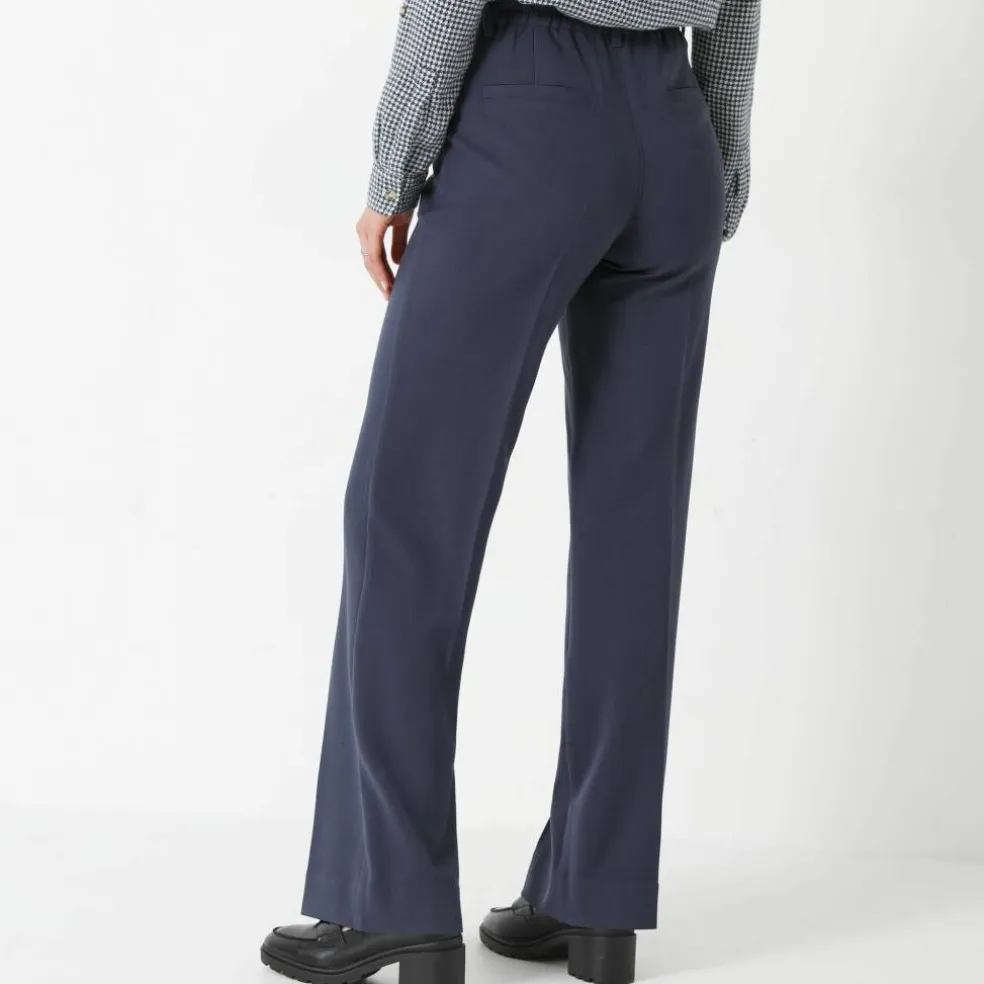 Pantalon élégant droit, uni