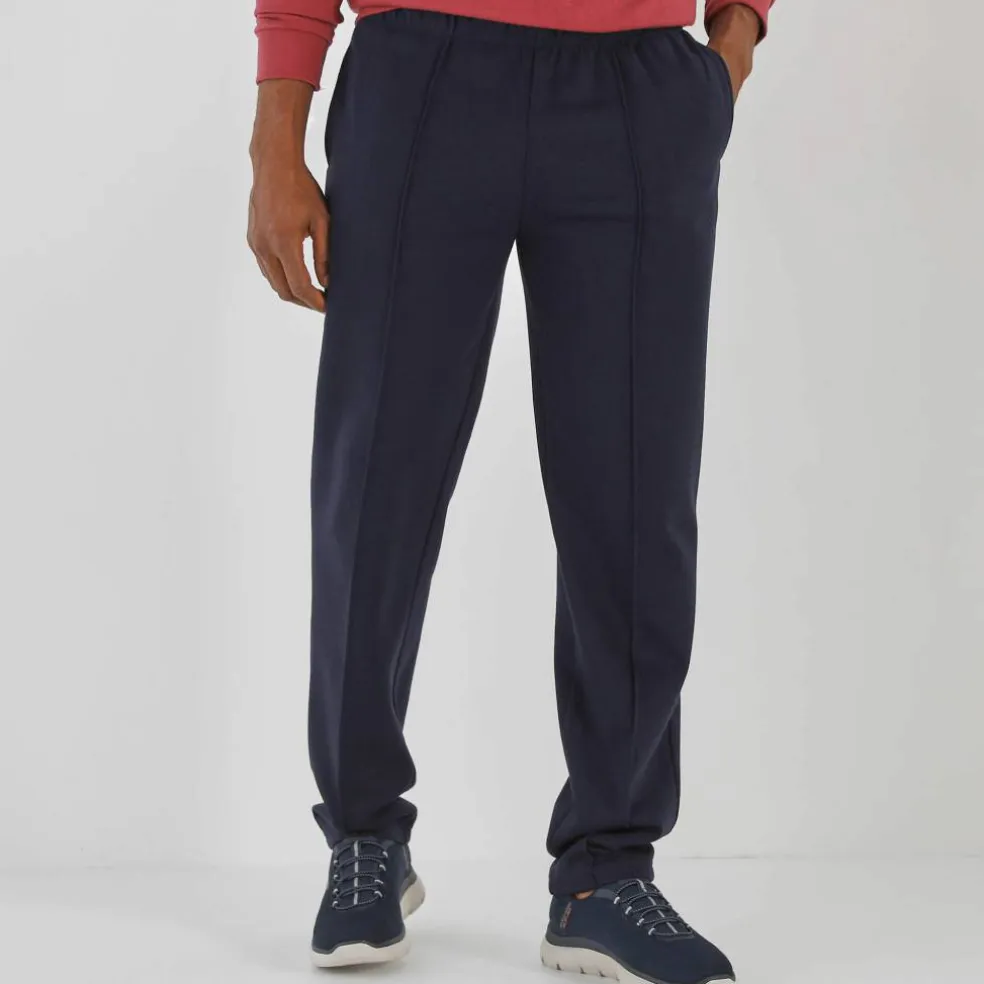Pantalon loisirs molleton, bas droits