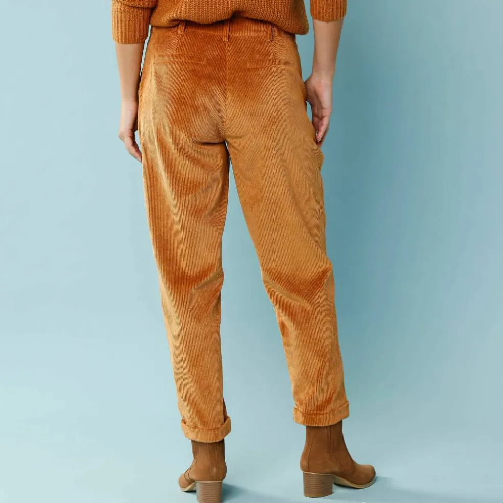 Pantalon 7/8ème en velours, Spécial Petites