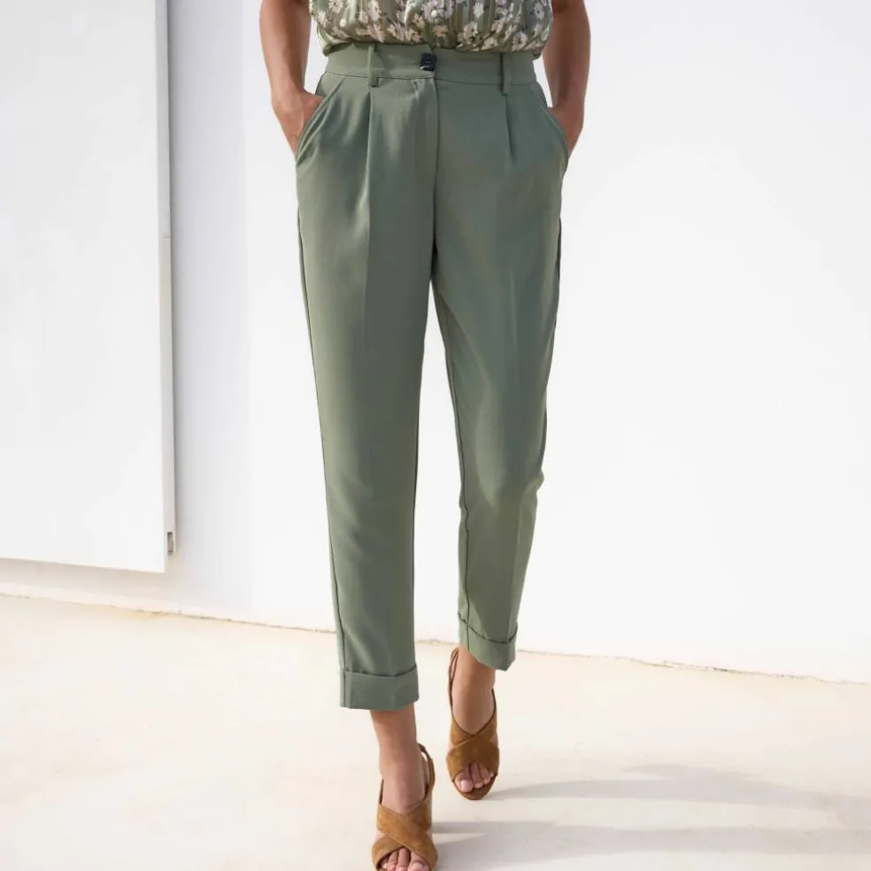 Pantalon 7/8ème fuselé fluide
