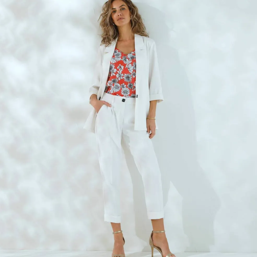 Pantalon 7/8ème fuselé fluide