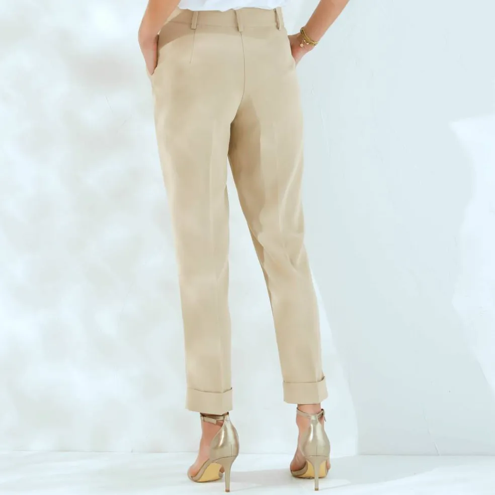 Pantalon 7/8ème fuselé fluide