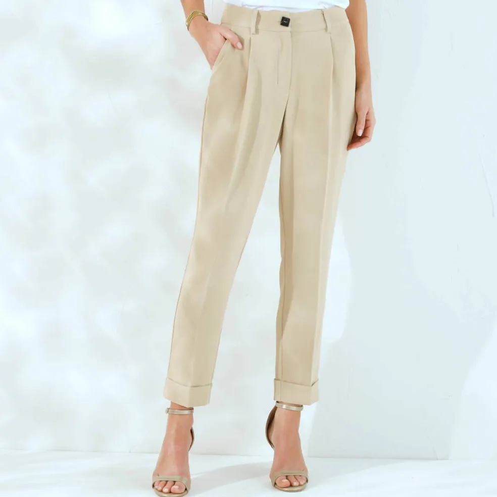Pantalon 7/8ème fuselé fluide