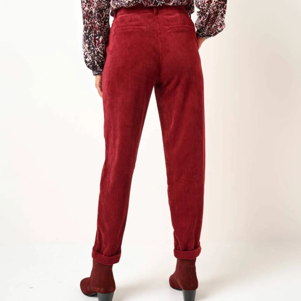 Pantalon 7/8ème, velours