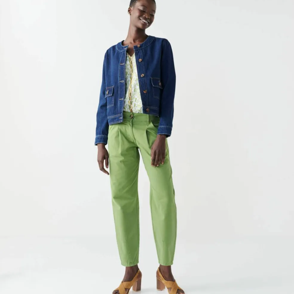 Pantalon à pinces