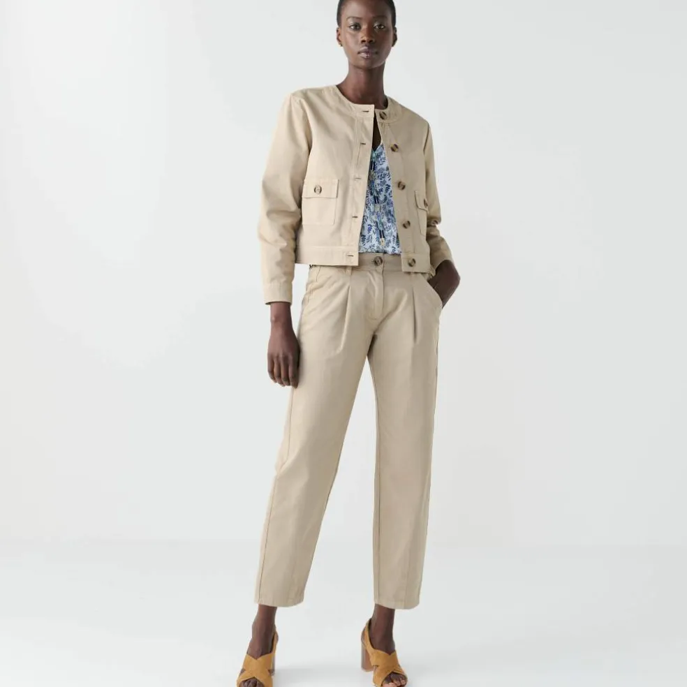 Pantalon à pinces