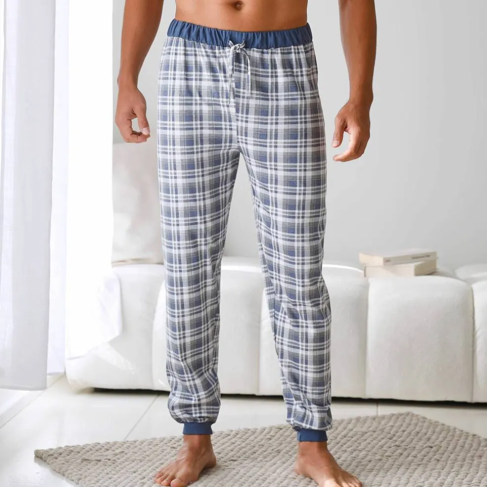 Pantalon pyjama bas resserrés - lot de 2