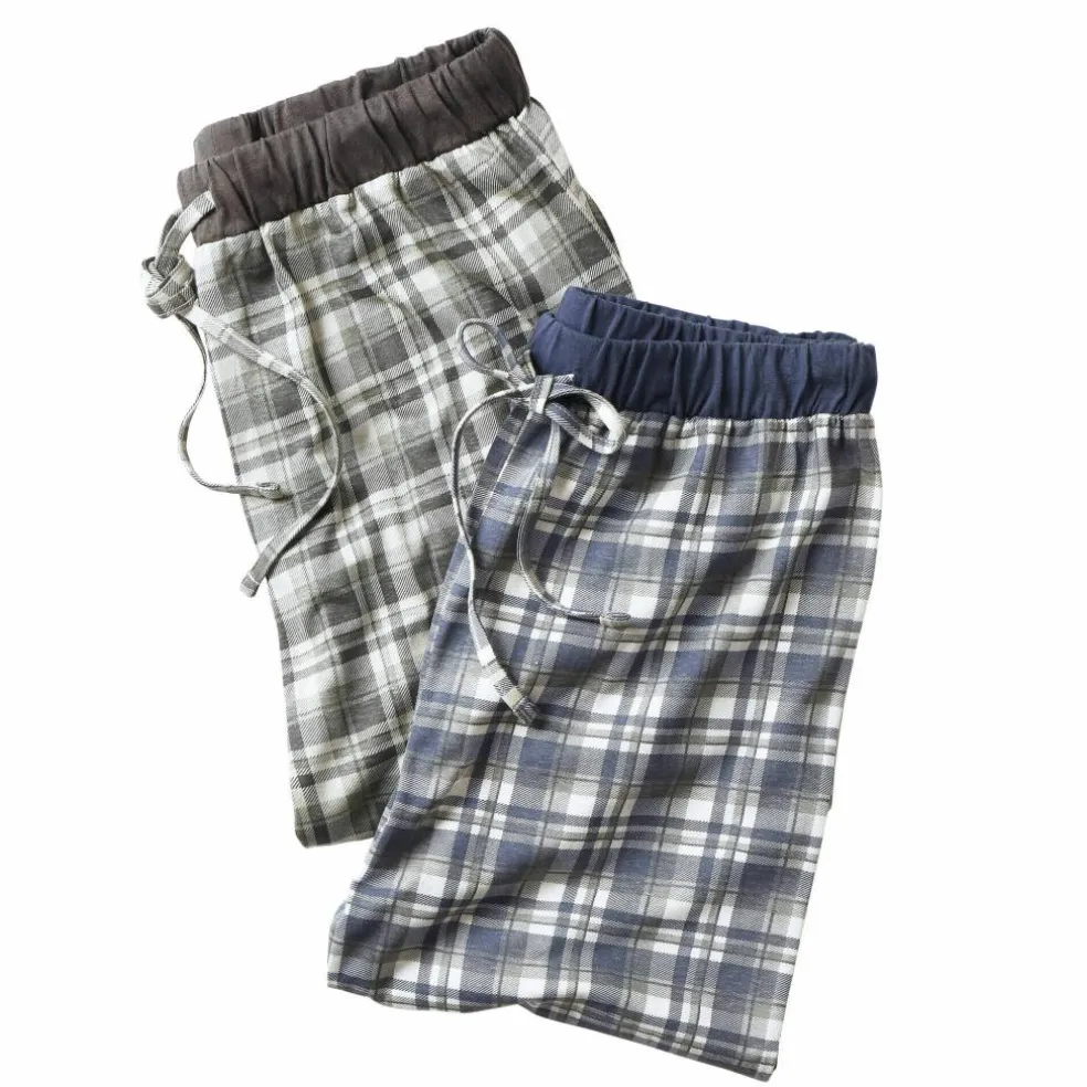 Pantalon pyjama bas resserrés - lot de 2