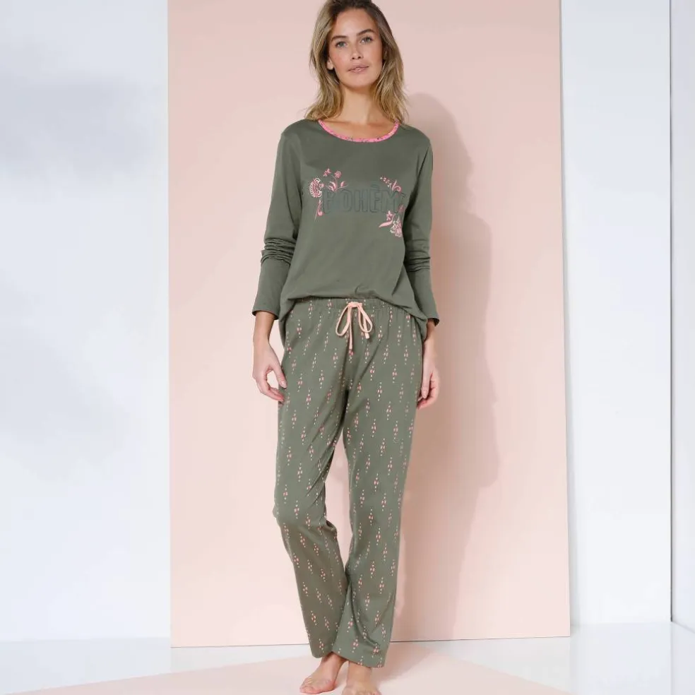 Pantalon pyjama imprimé "Bohème"