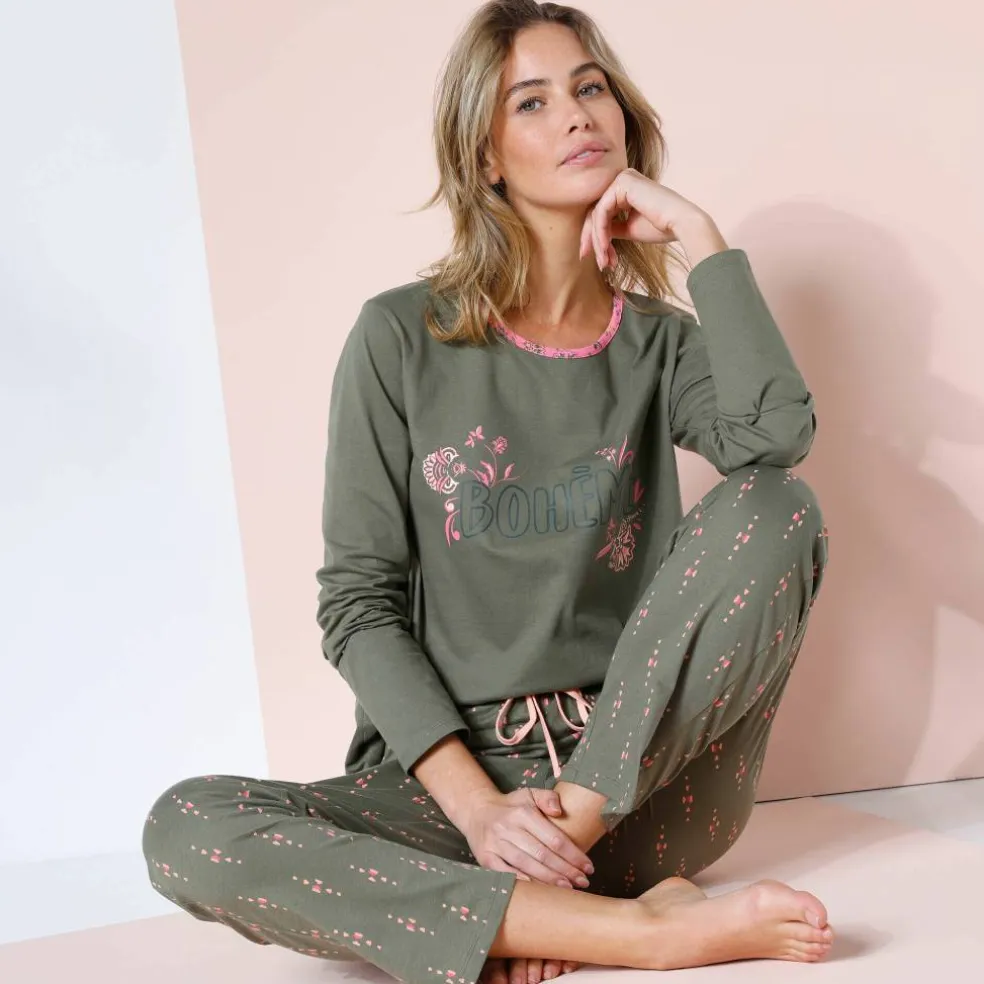 Pantalon pyjama imprimé "Bohème"