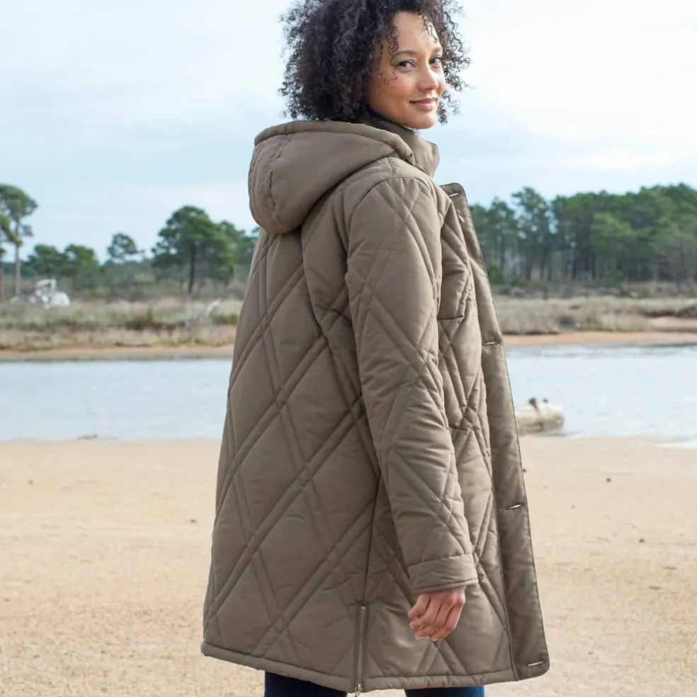 Parka matelassée microfibre