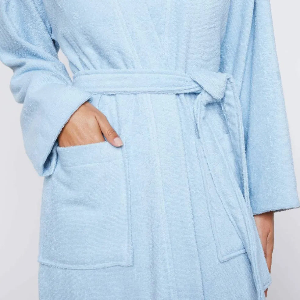 Peignoir mixte adute éponge bouclette 1er prix