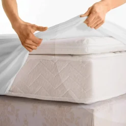 Protège-matelas molleton imperméable housse pour matelas épais