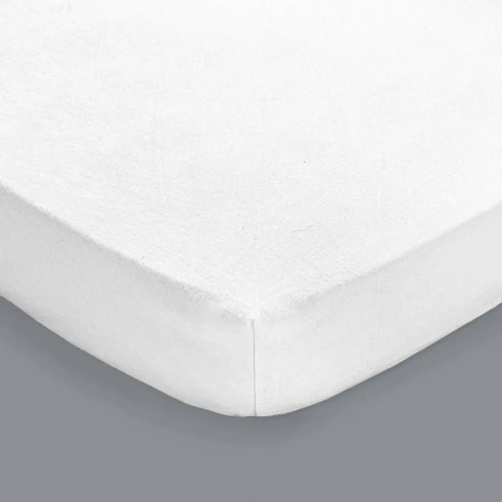 Protège matelas molleton imperméable polyuréthane housse 25 cm