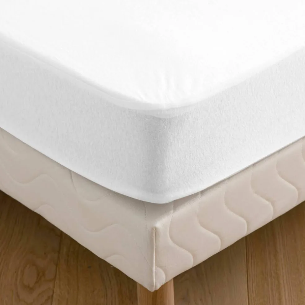 Protège matelas molleton imperméable PVC housse 25 cm