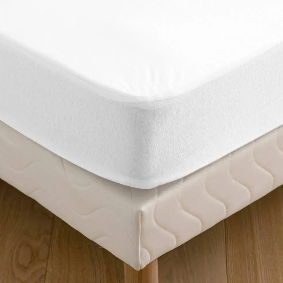 Protège matelas molleton imperméable PVC housse 25 cm