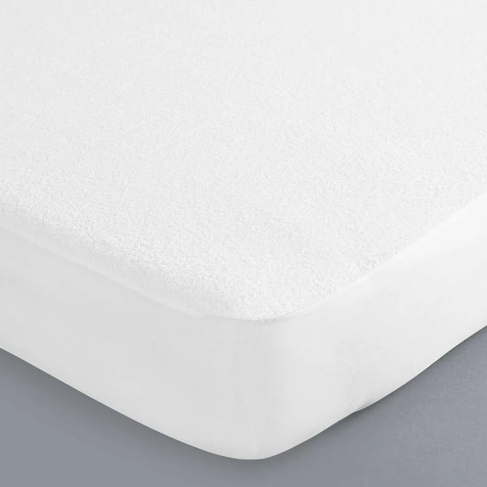 Protège-matelas éponge absorbante coton biologique(**)