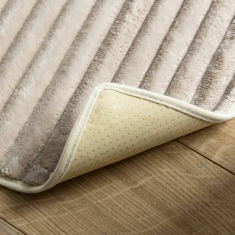 Protège-salon antiglisse toucher peluche
