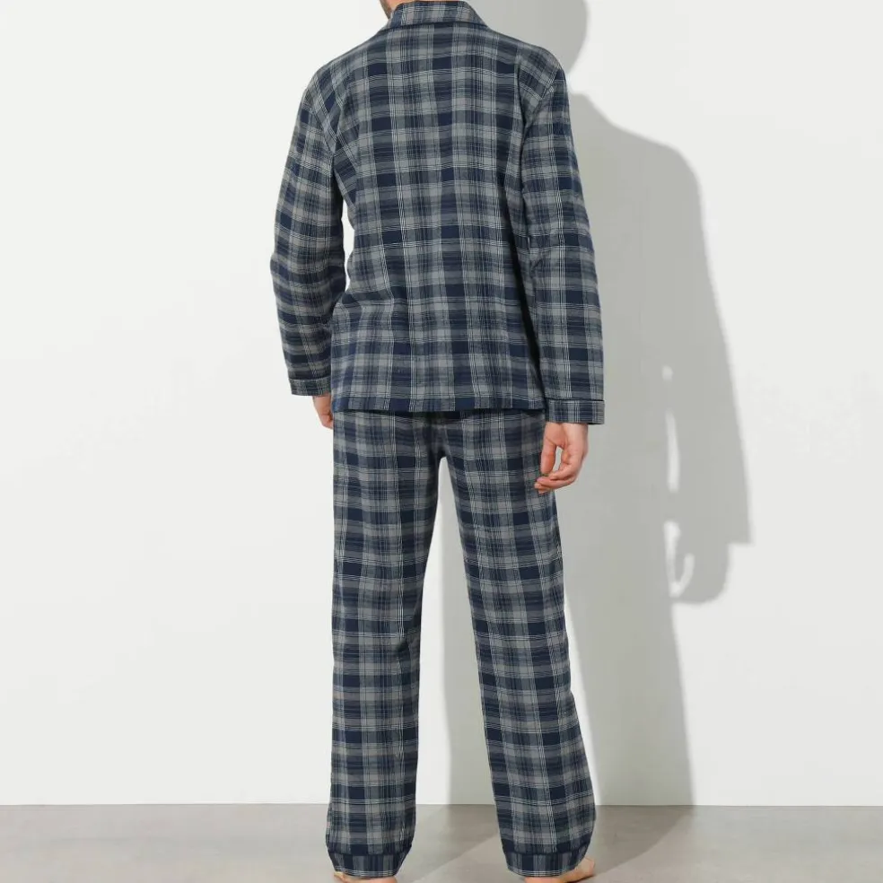 Pyjama carreaux en flanelle