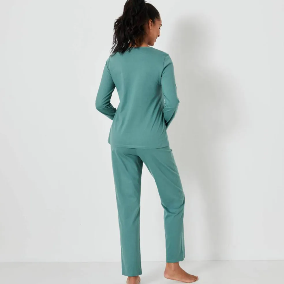 Pyjama imprimé cœurs