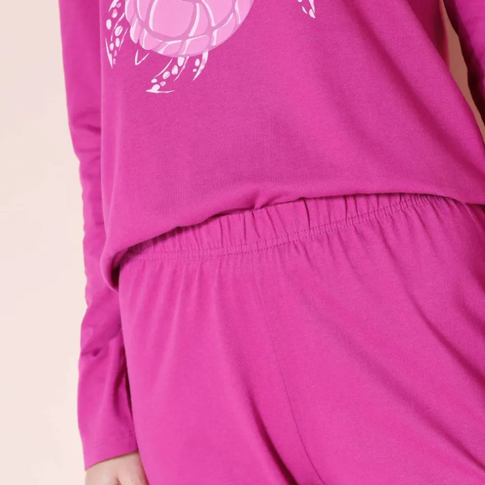 Pyjama manches longues imprimé "tortue"