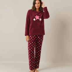 Pyjama pantalon polaire