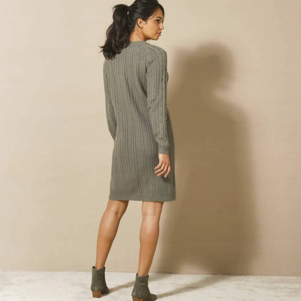 Robe pull torsadée