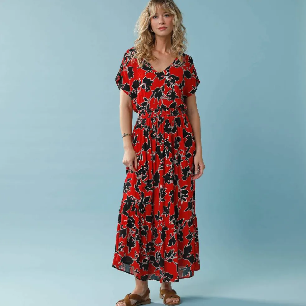 Robe Spécial Petite, motif floral