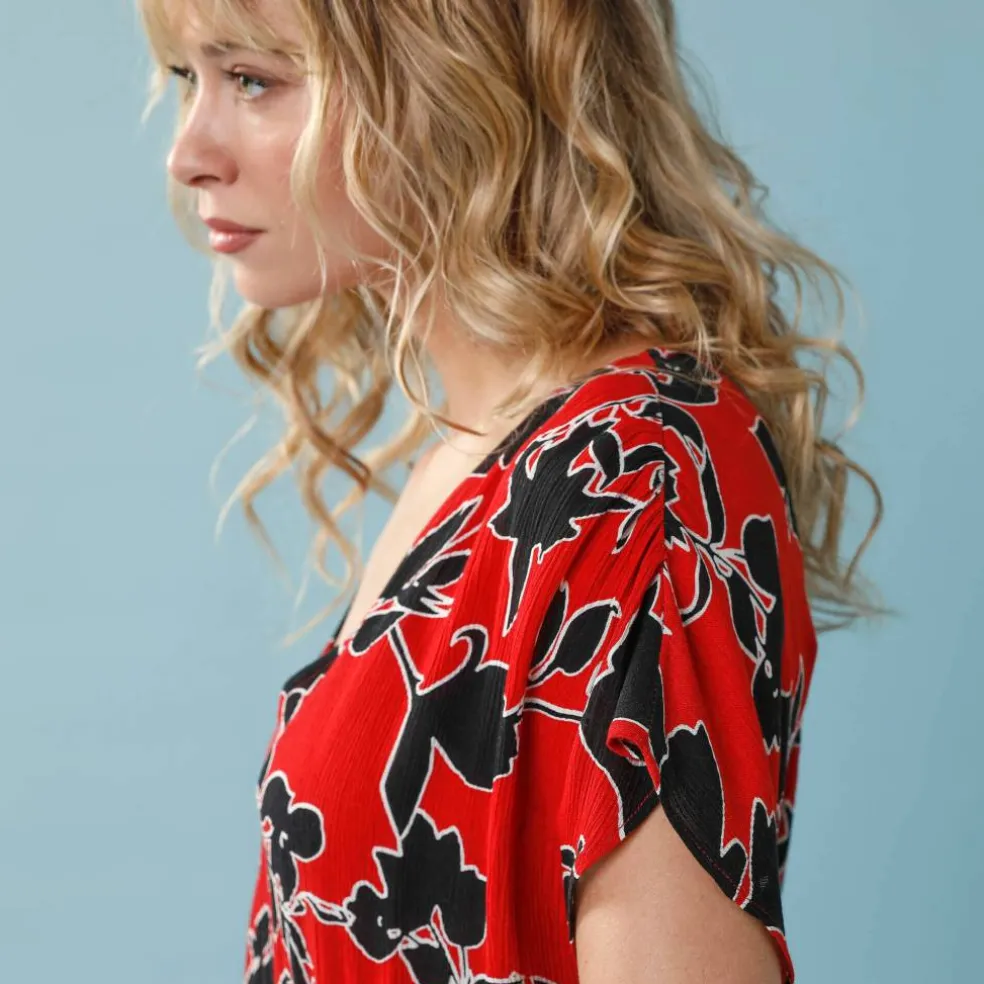 Robe Spécial Petite, motif floral