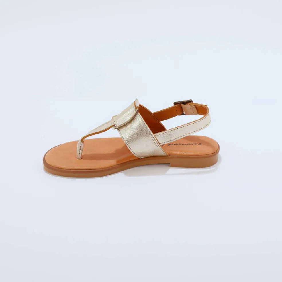 Sandales entredoigt cuir
