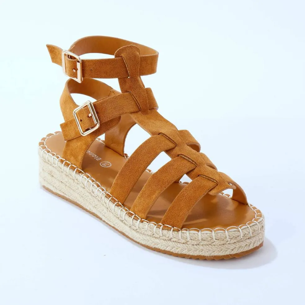 Sandales style spartiates multibrides