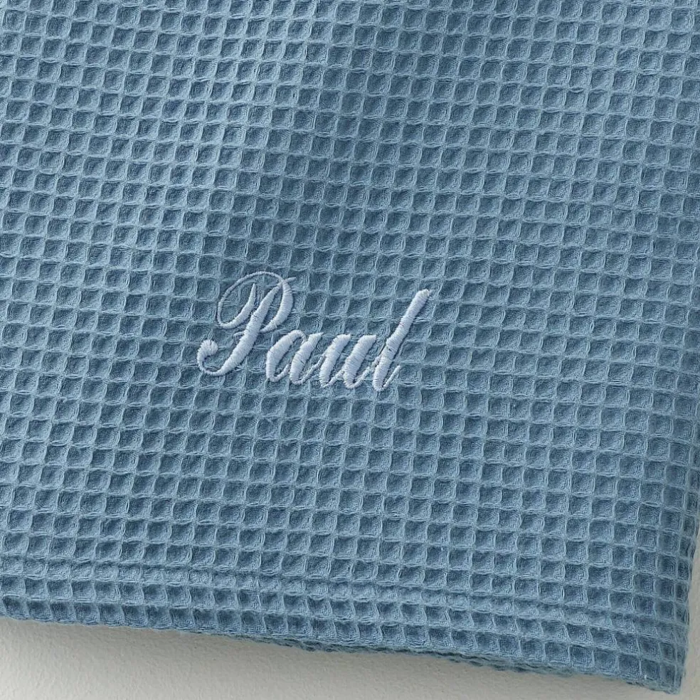 Serviette de bain nid d'abeille Colombine®, personnalisable, 240 g/m2