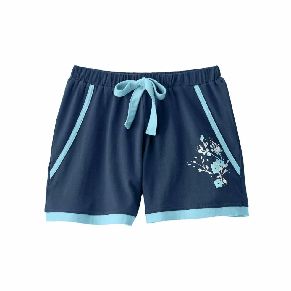 Short de pyjama – uni marine