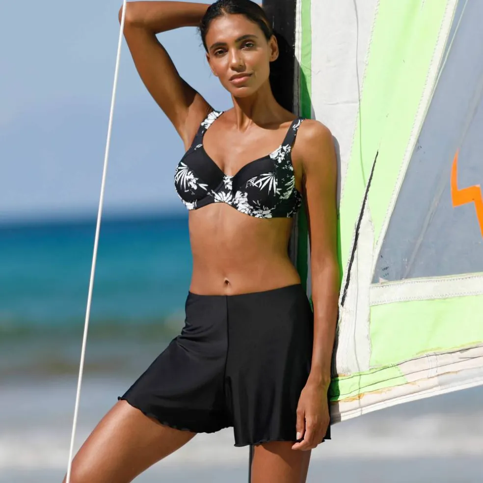 Short-jupette de bain boxer intégré Solaro