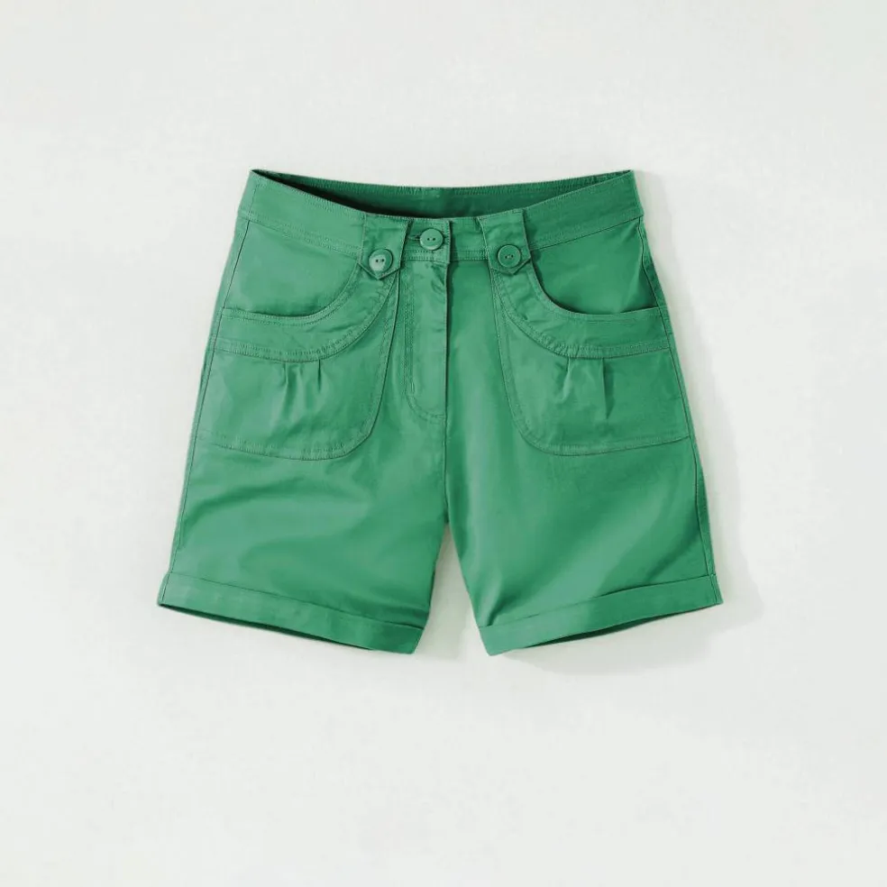 Short à revers, stretch