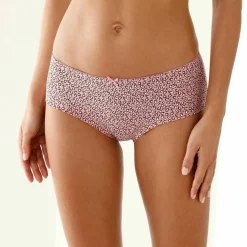 Shorty coton stretch imprimé
