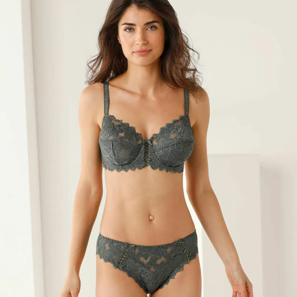 Slip dentelle unie Arum