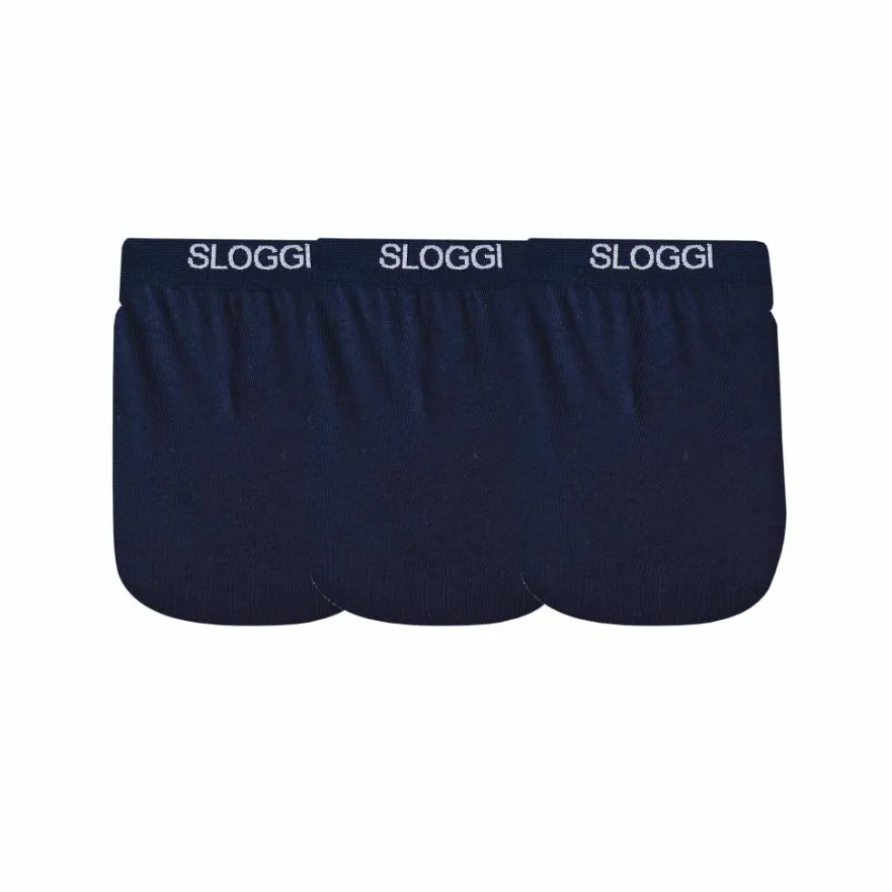 Slip fermé forme midi - lot de 3