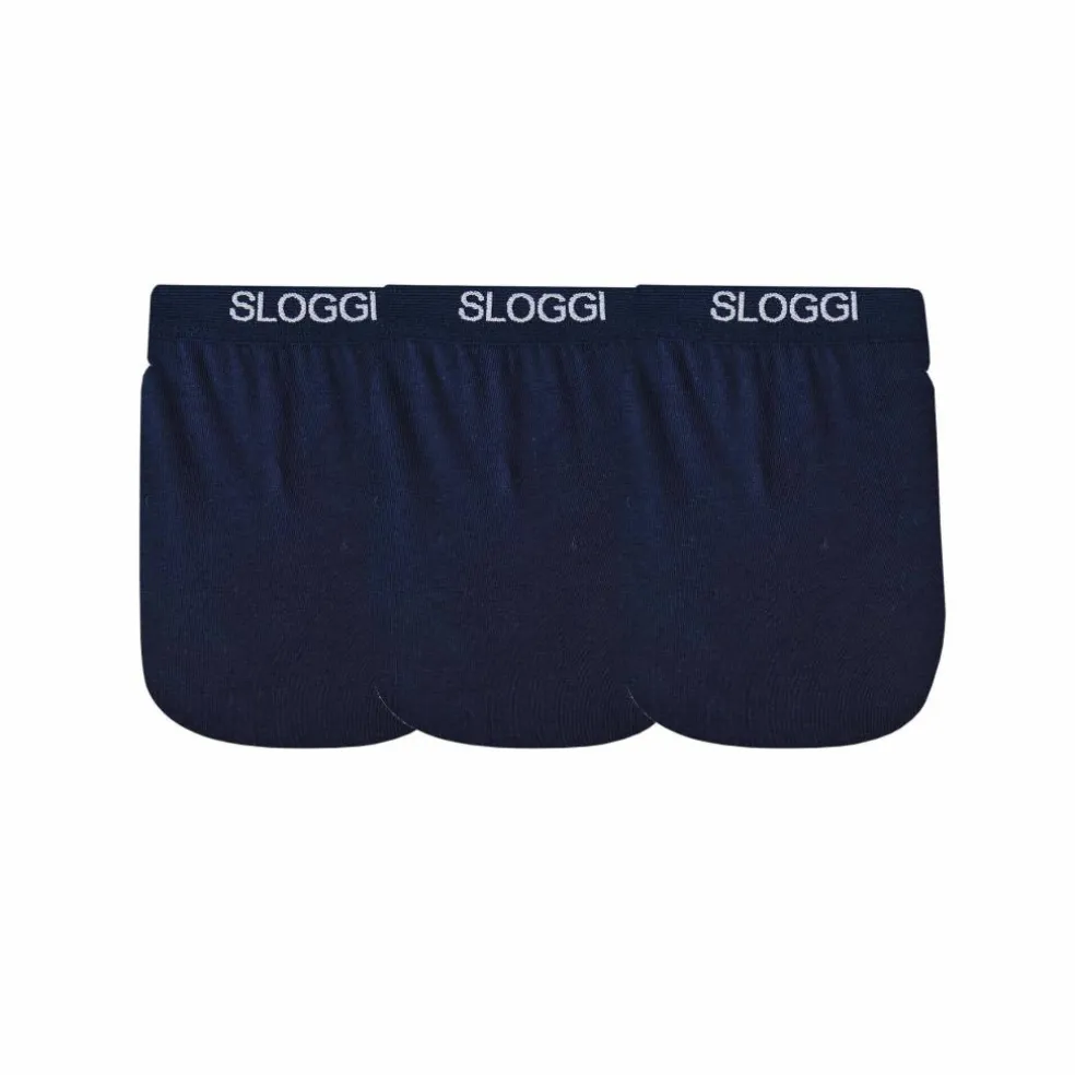 Slip fermé forme midi - lot de 3