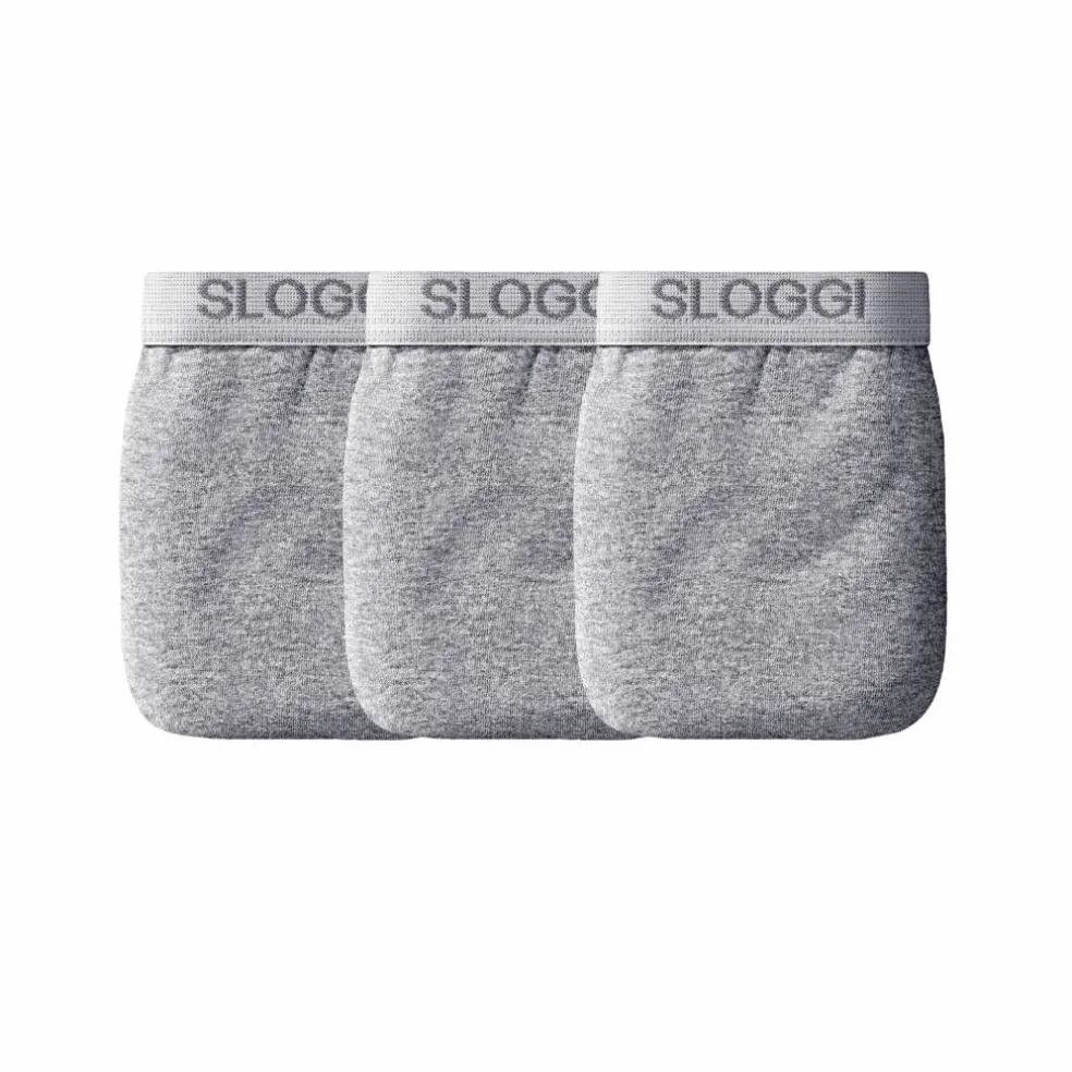 Slip fermé forme midi - lot de 3
