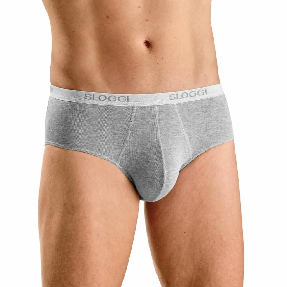 Slip fermé forme midi - lot de 3