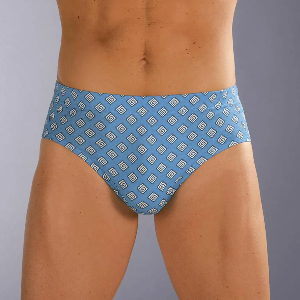 Slip fermé imprimé assorti taille confort - lot de 6